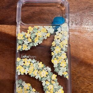 Clear iPhone 17 Peo Max (no magsafe) Case double Pakalana lei Design